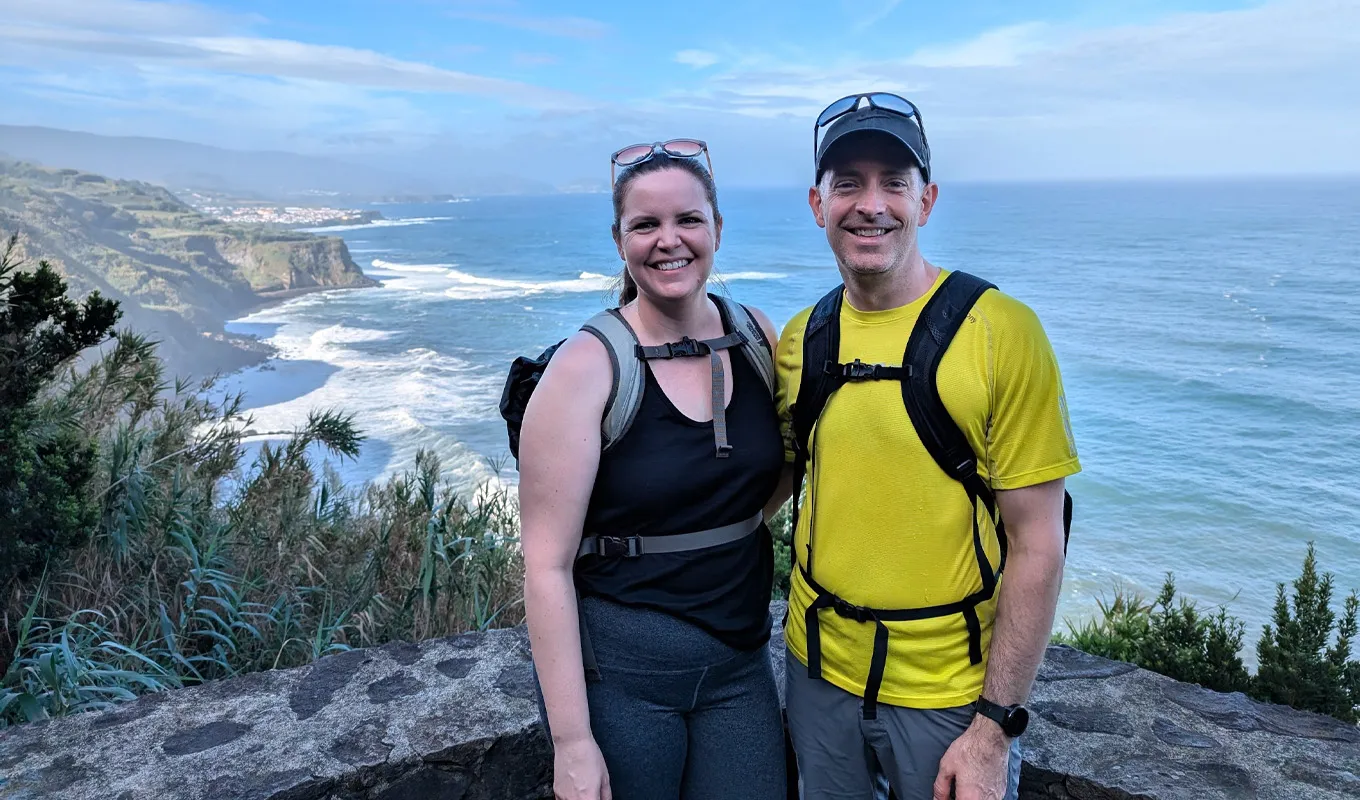 Hiking the north shore of Sao Miguel